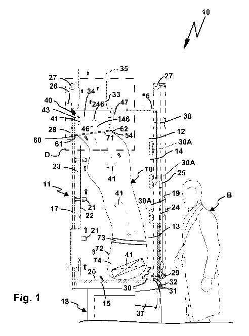 A single figure which represents the drawing illustrating the invention.